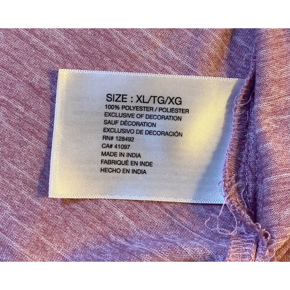 Greg Norman PlayDry Heathered Pink Polo Golf Resort Athleisure XL - Picture 7 of 11